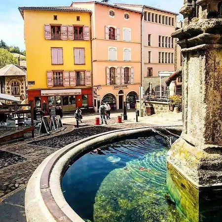 Appartement Le Cocoon Caché, Charming F2, Puy-en-velay Center Le Puy-en-Velay